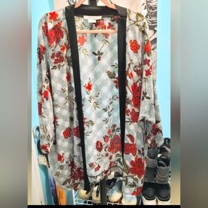 NWOT Reitmans Boho  Kimono 👘 Blouse  Size Large